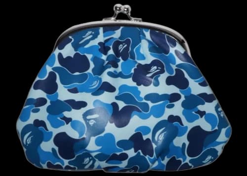BAPE ABC Camo Gamaguchi Blue