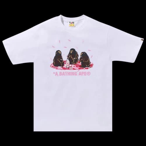 BAPE Sakura Viewing Tee 'White'