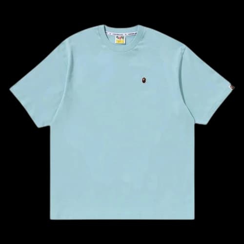 BAPE Ape Head One Point Relaxed Fit Tee 'Sax'