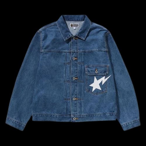 BAPE Sta Denim Jacket 'Indigo'