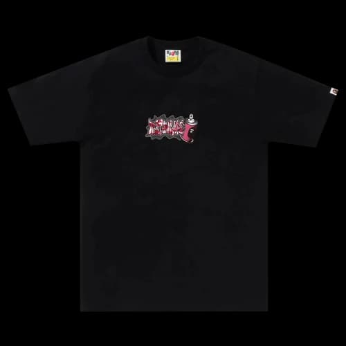 BAPE ABC Camo Spray Can Tee 'Black'