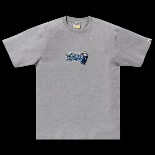 BAPE ABC Camo Spray Can Tee 'Grey'