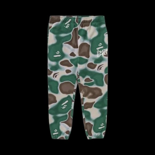 BAPE Liquid Camo Bape Sta Sweat Pants 'Olive Drab'
