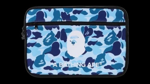 BAPE ABC Camo 13 Inch PC Case Blue