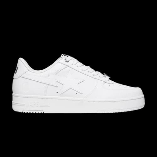Bapesta 'Triple White'