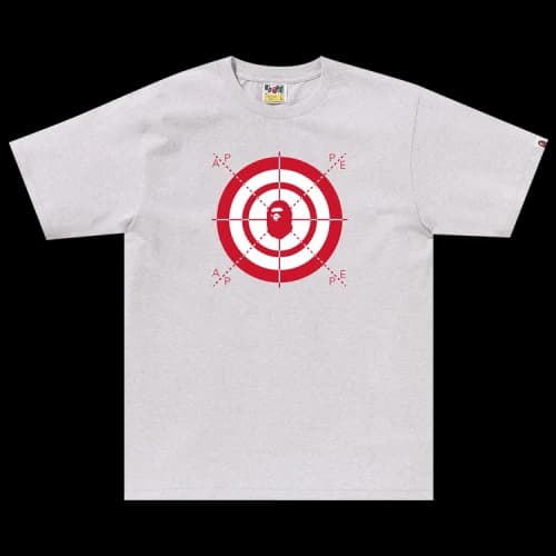 BAPE Shooting Gallery Tee 'Grey'