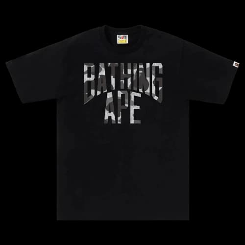 BAPE Camo NYC Logo Tee 'Black'