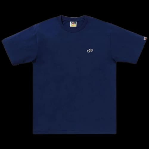 BAPE Sta One Point Tee 'Navy'