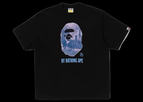 BAPE Painting By Bathing Ape Relaxed Fit Tee Black