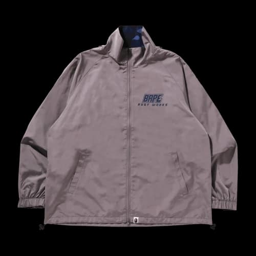 BAPE Color Camo Deformation Relaxed Fit Track Jacket 'Grey'