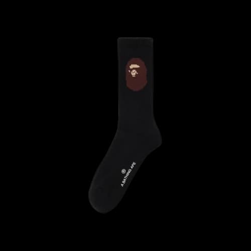 BAPE Ape Head Socks 'Black'
