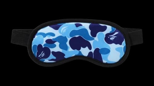 BAPE Abc Camo Eye Mask Blue