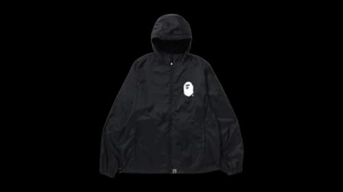 BAPE Ape Head Packable Jacket Black