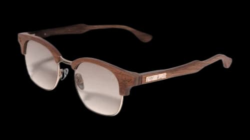 BAPE 11 Sunglasses Brown