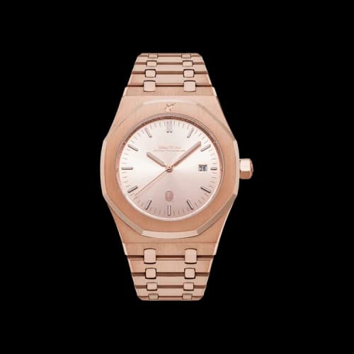 BAPE Type 9 Bapex Watch 'Pink'