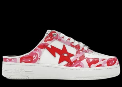 A Bathing Ape Bape Sta Mule KidSuper Pink