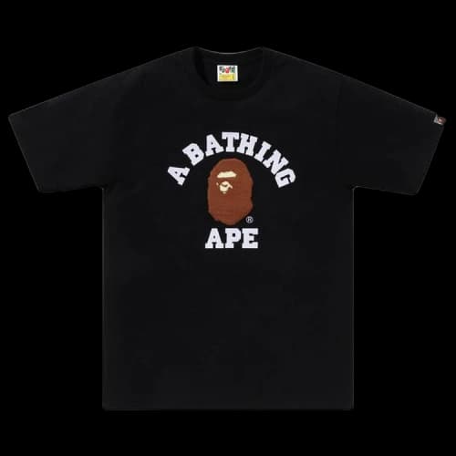 BAPE Boa College Tee 'Black'