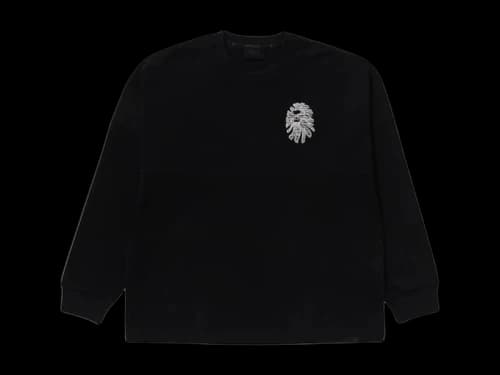 BAPE Black Paisley Long Tee Black
