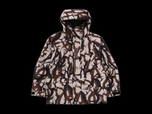 BAPE Trial Camo Snowboard Jacket Beige