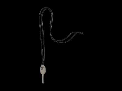 BAPE Ape Head Key Necklace Black