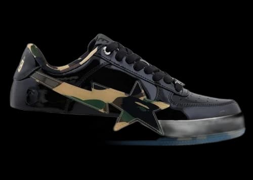 A Bathing Ape Bape Sta OS #2 Black Camo
