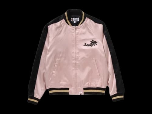 BAPE Women's Neon Ape Head Souvenir Jacket Multicolor