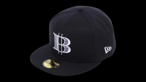 BAPE B Logo New Era 59Fifty Cap Navy