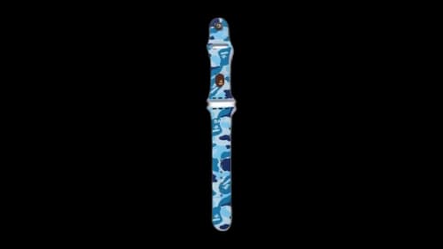 BAPE ABC Camo Watch Band Blue