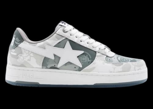A Bathing Ape x CLOT Bape Sta White