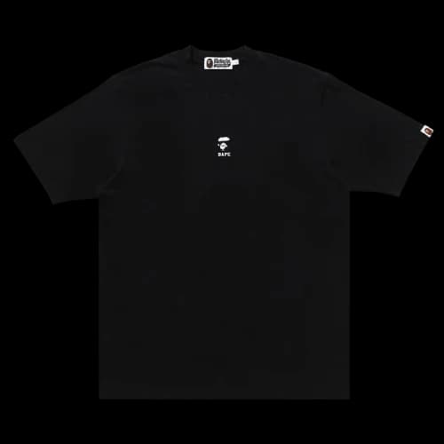 BAPE Ape Face Shrunk Tee 'Black'
