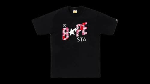 BAPE ABC Camo Sta Logo Tee Bkxpk