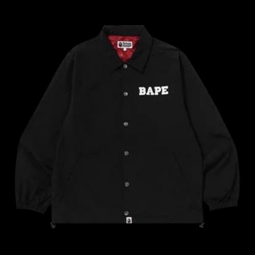 BAPE College Coach Jacket 'Black'