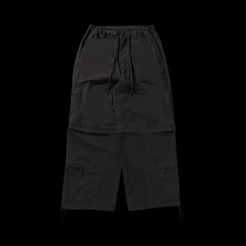 BAPE Heavy Washed Multi Pocket Relaxed Fit Cargo Pants 'Charcoal'