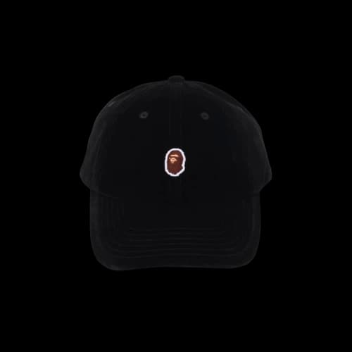 BAPE One Point Panel Cap 'Black'