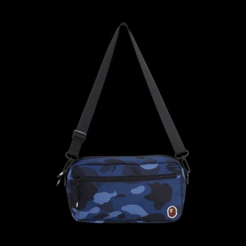 BAPE Color Camo Mini Shoulder Bag 'Navy'