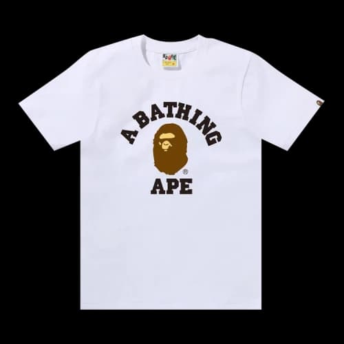 BAPE College Tee 'White'