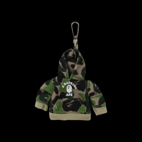 BAPE ABC Camo Pullover Hoodie Key Chain 'Green'