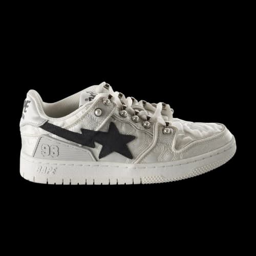 BAPE Sk8 Sta #1 'White' (Women's)