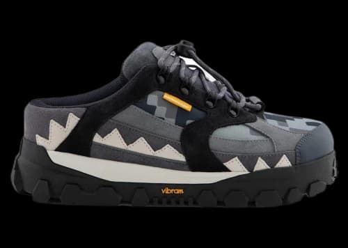 BAPE A Bathing Ape Show Clog Sta by Kazuki Kuraishi Gray