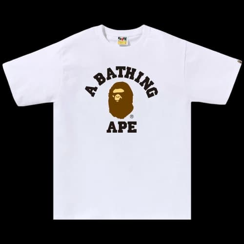 BAPE College Tee 'White'