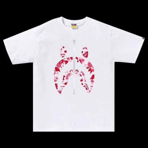 BAPE ABC Camo Shark Tee 'Black Pink'