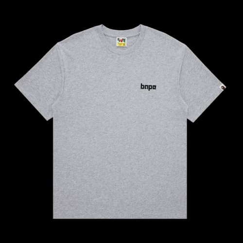 BAPE A Bathing Ape Logo Tee 'Grey'