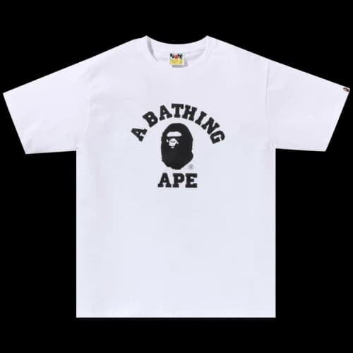BAPE Stone Eye College Tee 'White'