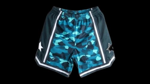 BAPE Color Camo Mesh Relaxed Fit Short Green