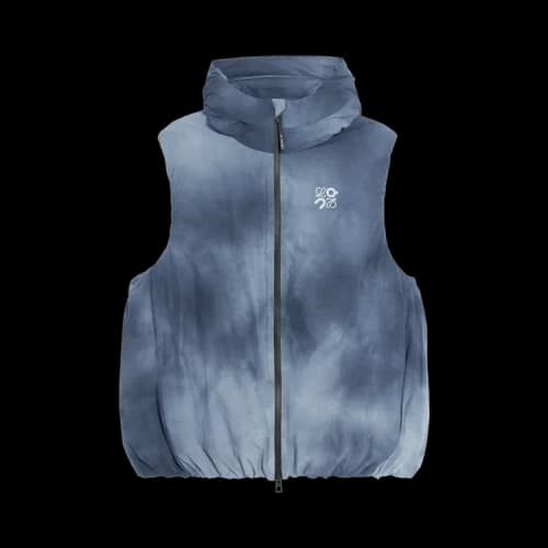 ON x Loewe Puffer Vest 'Blue/Multicolor'
