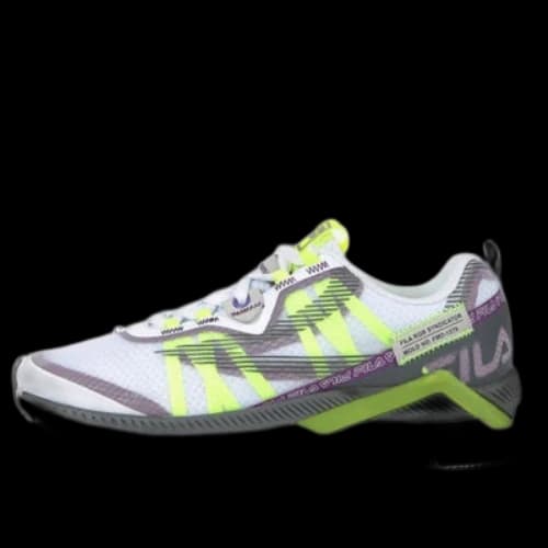 FILA Advanced Series Low White/Green/Purple