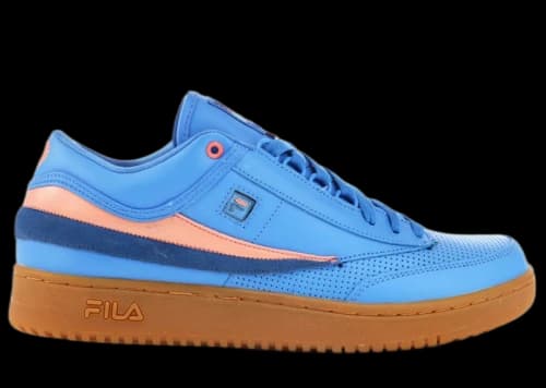 Fila T-1 Mid Pink Dolphin Ghost Blue
