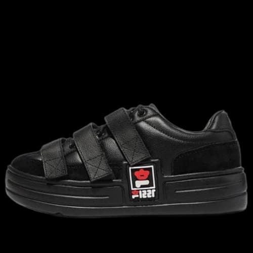 Pushbutton x FILA VELCRO Sneakers 'Black'