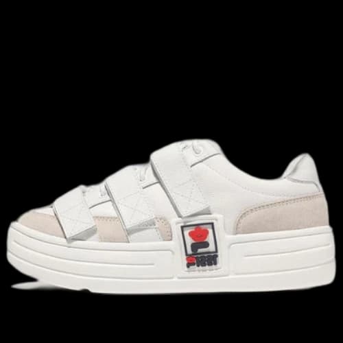 Pushbutton x FILA Unisex Sneakers Ivory/Coffee