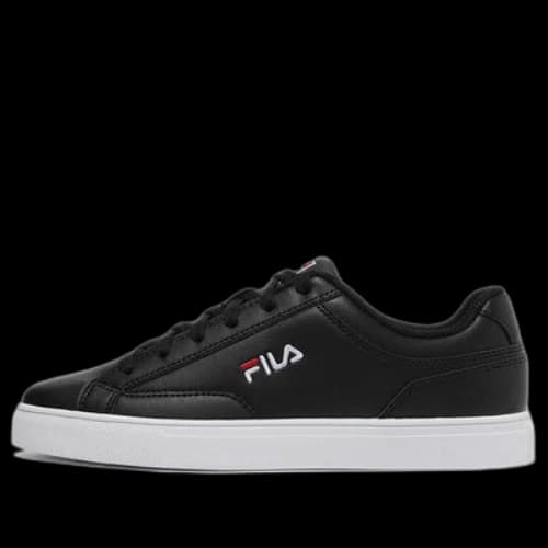 FILA Low-Top Leather Sneakers 'Black'